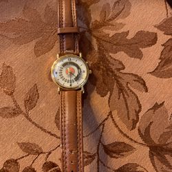 Lionel Leather Train Watch
