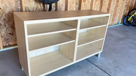 Tv stand with book shelves