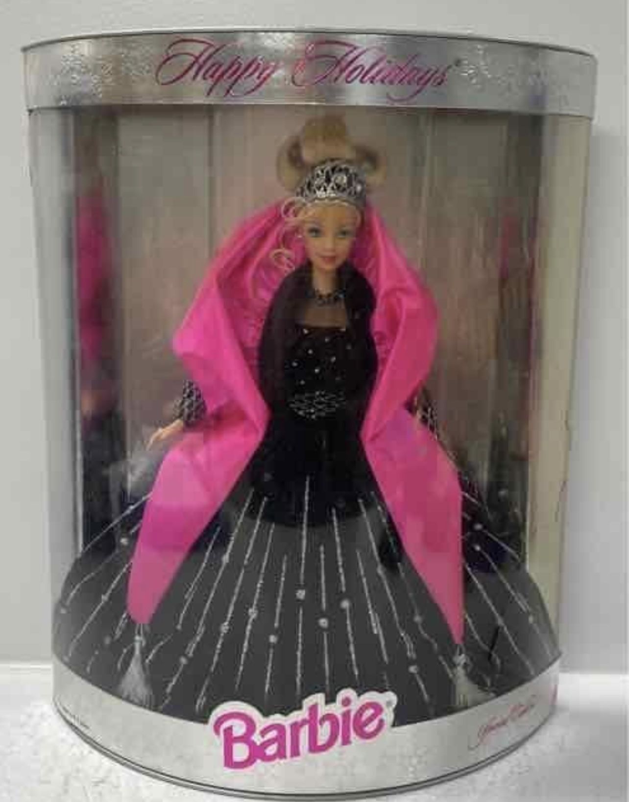 1998 HAPPY HOLIDAYS BARBIE DOLL SPECIAL EDITION RARE ERROR MISPRINT