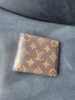 Used brown wallet