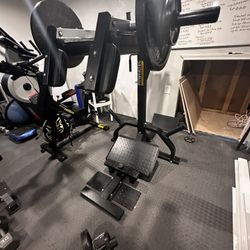 Powertec Compact Hack Squat Machine – Excellent Condition