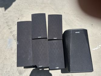Jamo speakers Home Entertainment Sound System W/ Denon Subwoofer