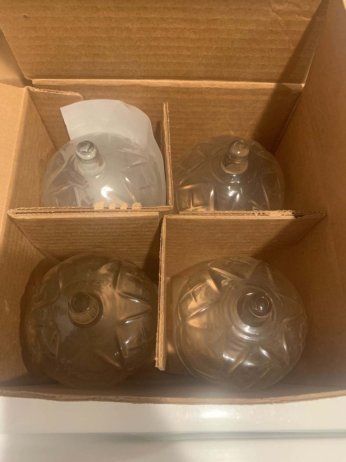 Reduced Glass Candle Holders