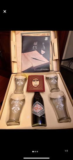 Coca Cola glasses box set