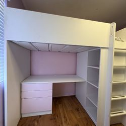 IKEA Loft Bed With Desk