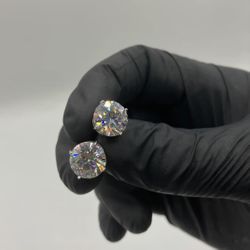 Moissanite Stud Earrings