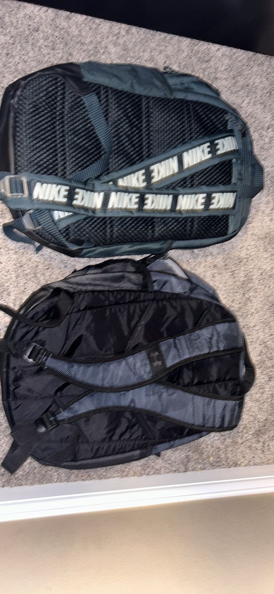 Nike And Under Armor Backpack 