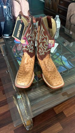 Boot Barn Ostrich Print Cowboy Boots