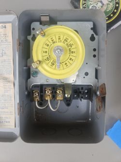 Outside timer for garden fountains lighting