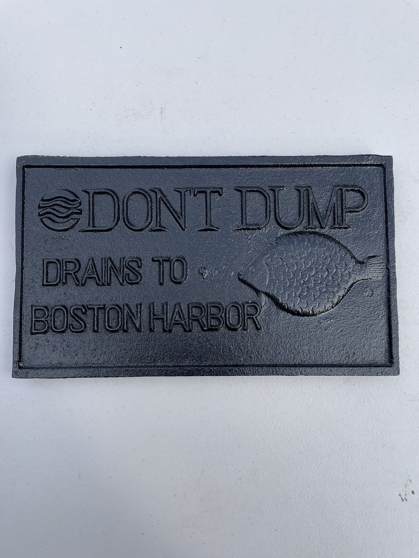Boston Harbor Sign 