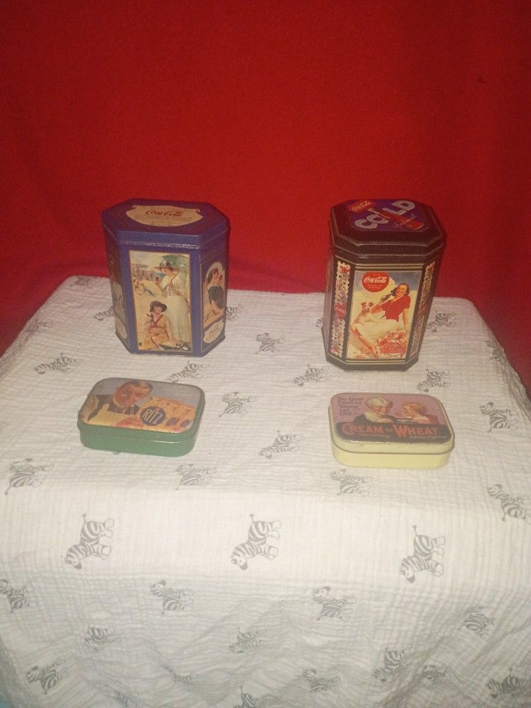 Classic Metal Containers For House