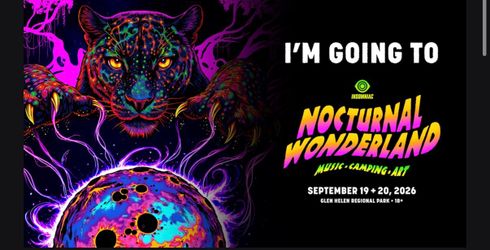 2 Day Nocturnal Ticket $150