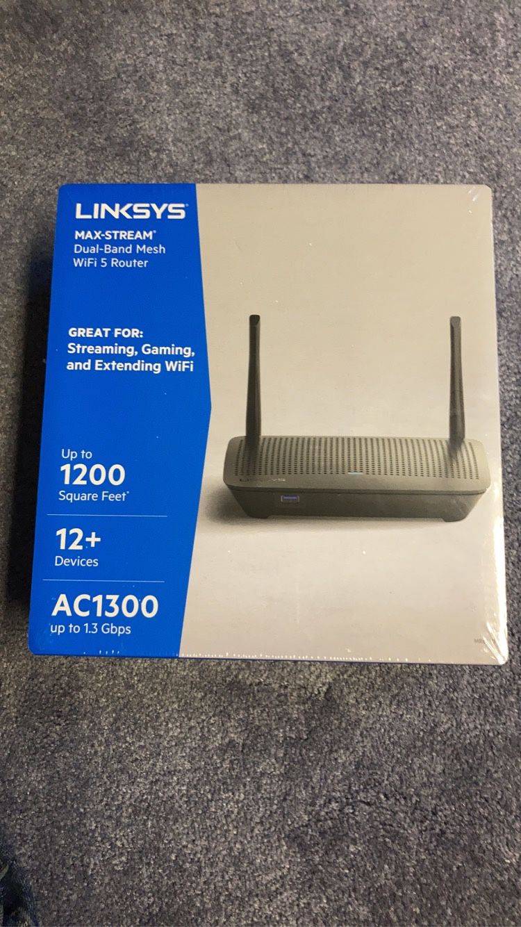 New Linksys Wifi Router