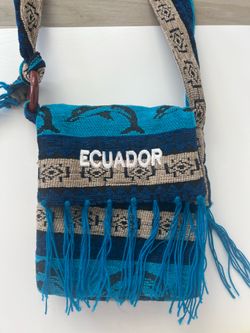 New Handmade Ecuador Crossbody Bag