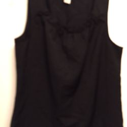 Sleeveless black top, PS, Christopher&Banks brand