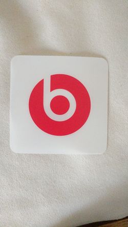 Beats headphones sticker