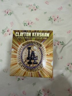 Clayton Kershaw  World Championship Ring