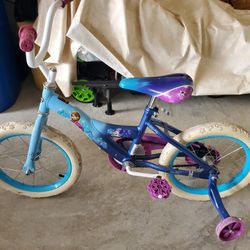 Small Girls Bike Frozen Theme 