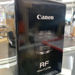 Canon RF 45mm 1.2 STM