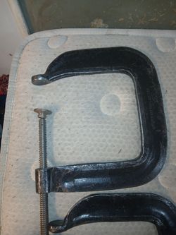 Hargrave C Clamps heavy duty 8 inch