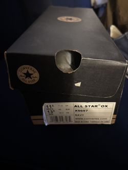 Navy Converse All Star
