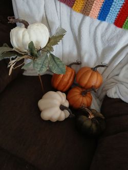 Fake pumpkins