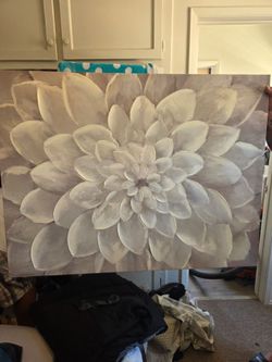 Wall art flower