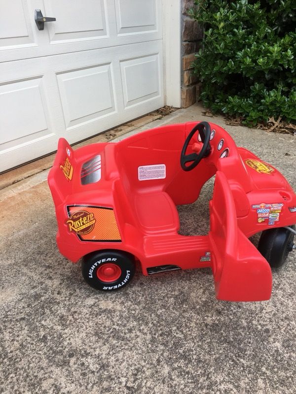 Little Tikes Disney Pixar Lightning McQueen Car Ride On Toy for Sale in Acworth GA OfferUp