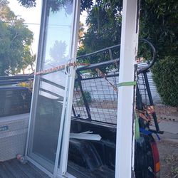 Sliding glass door size 6 footer long by 8 footers tall screen protector included