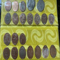 Disney Pressed Coins & Mickey Mouse Lunchbox