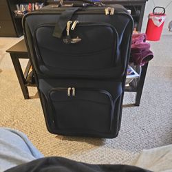 Blue luggage travel Select
