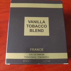 VANILLA TOBACCO BLEND 3.4 Oz Men's Cologne