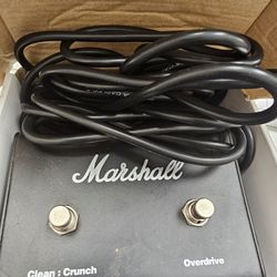 Marshall PEDL-90010 2-Button FX Amp Footswitch.