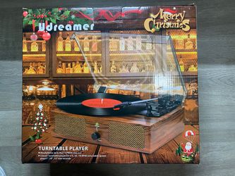 Vintage Vinyl Récord Player