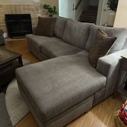 Living Spaces Couch & Loveseat