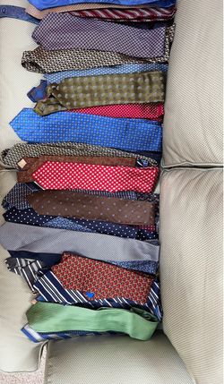 Vintage Designer Ties — Brioni, Ferragamo, Stefano Ricci, Sulka, Ralph Lauren, Kiton Napoli, Zegna