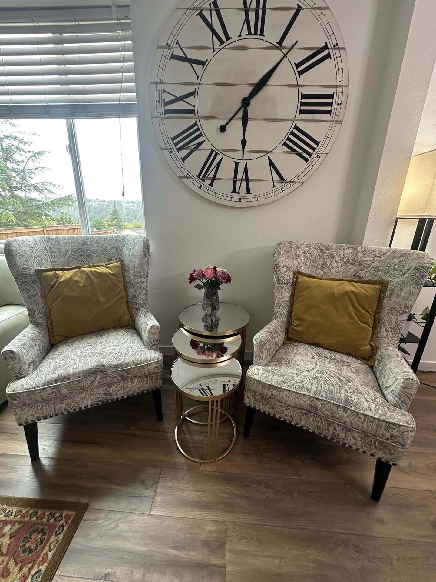 Two Peir1 Chairs And Nesting Tables