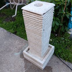 28" Electric Outdoor Patio Fountain 