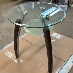 Glass End Tables 