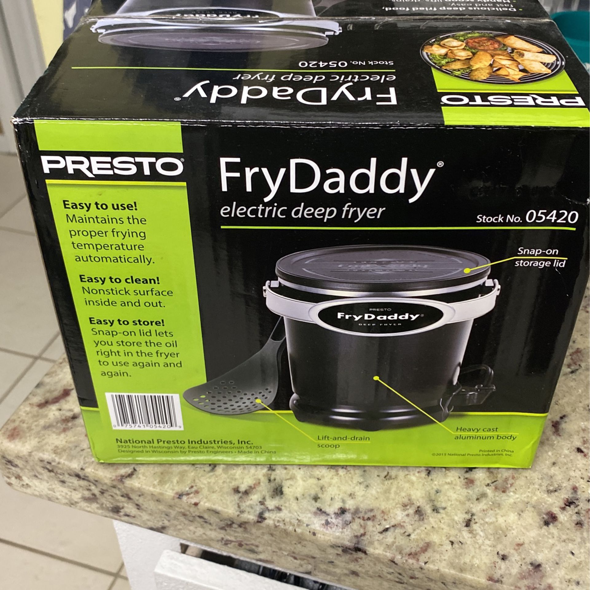 New in Box PRESTO FRY DADDY deep fryer - general for sale - by owner -  craigslist