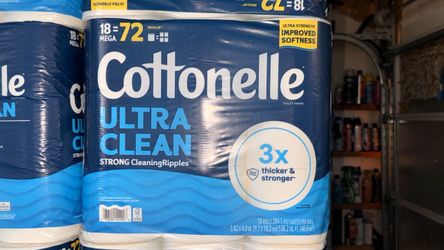 Cottonelle Ultra Clean Toilet Paper 18 Mega Rolls