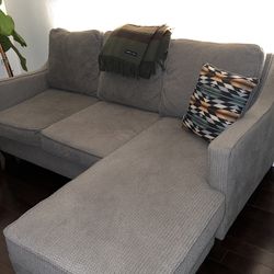 Gray Couch, Chaise’s Left Or Right, Smoke Free, Pet Free Home