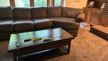 Large 7 grey sectional