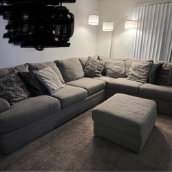 Sectional And Ottoman