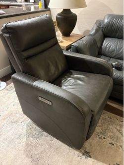 Costco Gray Reclining Chair - Like New