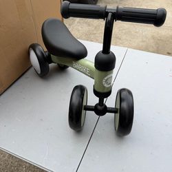 Green Children’s 4 Wheel Bike For 12-24months
