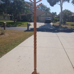 Wooden Coat Rack OR Hats