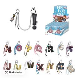 SECRET!! Pin For Love Labubu Letter Pendant 