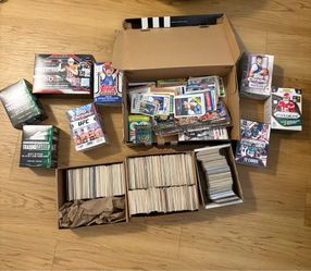 Large Sports and Trading Card Collection - Topps, Panini, Upper Deck