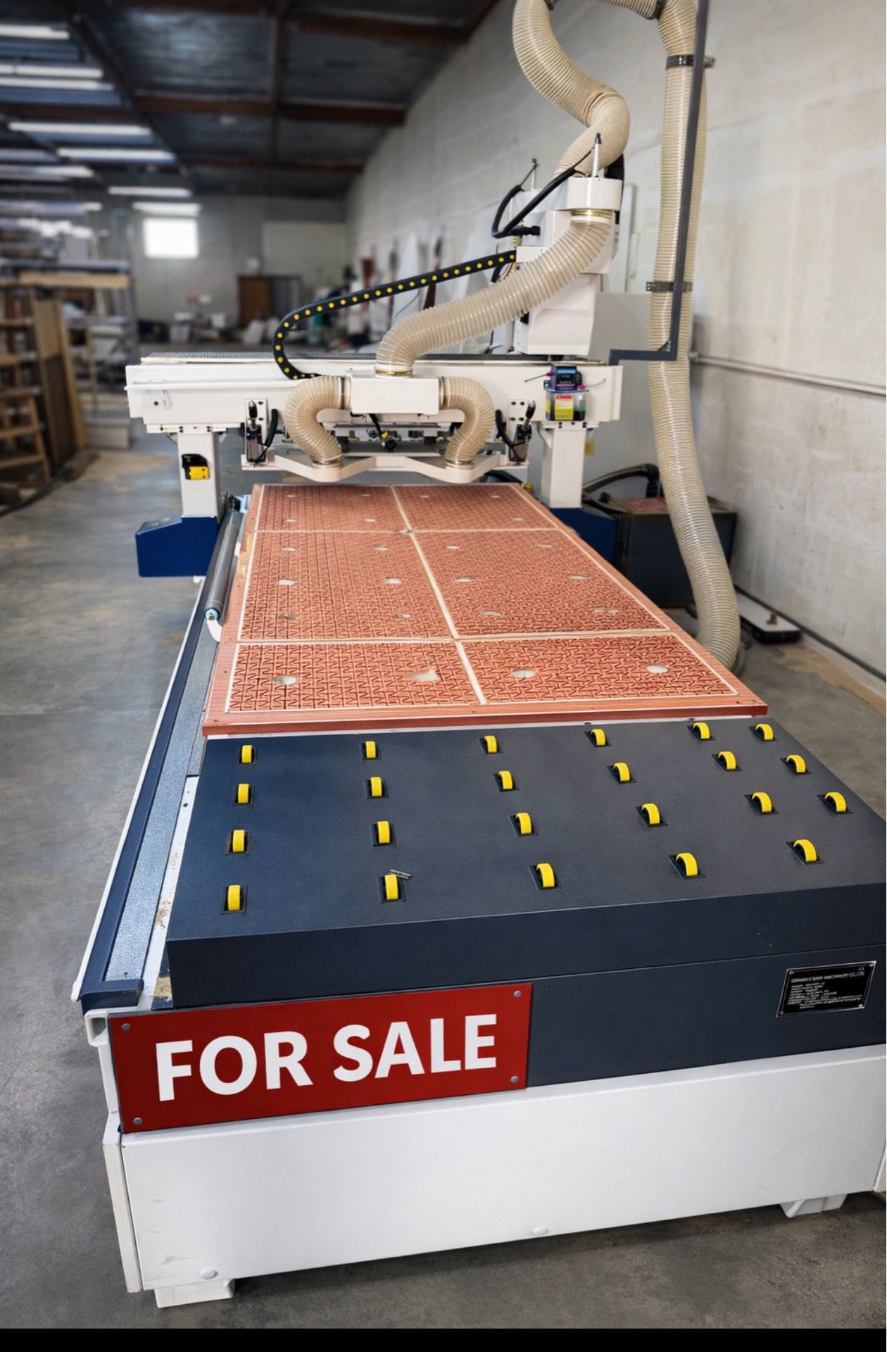 Industrial CNC Router Machine – 2024 Model – Only ~120 Hours Used – Excellent Condition